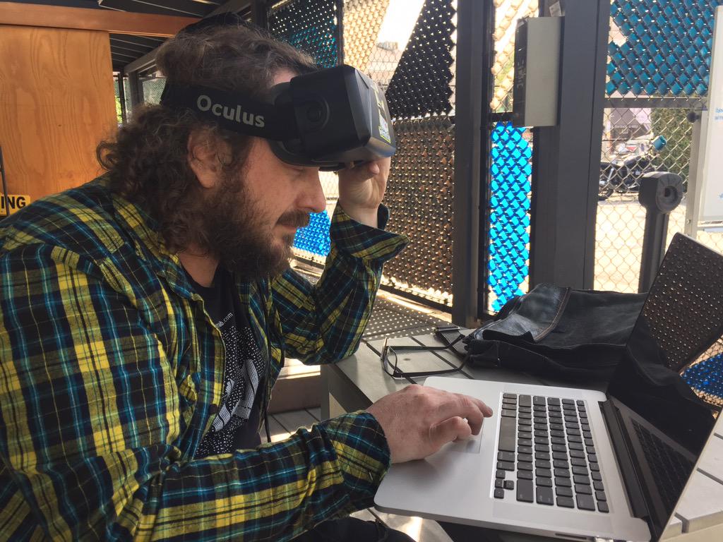 We hack VR outside do you? #VR