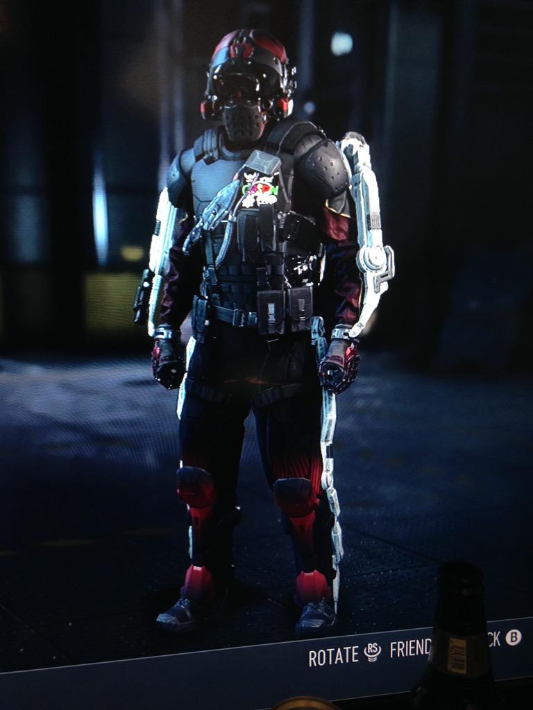 CBSPirateNinja's tweet photo. First #Relentless!! So you know I threw on all my #BloodshedGear!! #Bloodshed #20Kills #CallOfDuty #AdvancedWarfare http://t.co/Yuc0JalnKT