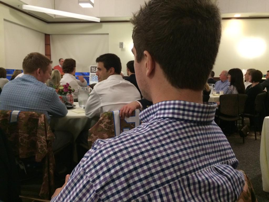 At <a href="/TuftsUniversity/">Tufts University</a> Hockey Team's Annual Banquet. What a year it was for <a href="/TuftsHockey/">Tufts Hockey</a>!