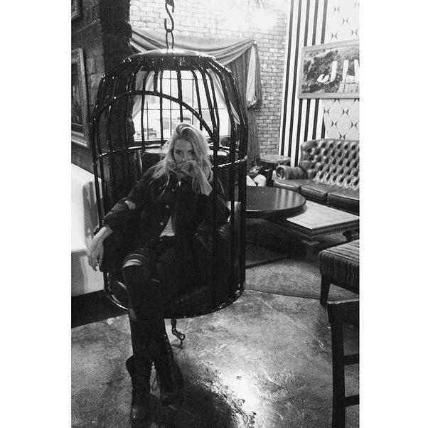 Candid shot of my very beautiful girlfriend.