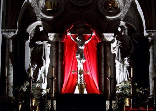 CTownCarnival's tweet photo. Were you there when they crucified The Lord? #GoodFriday #HolyWeek #Easter #Boston #Charlestown #Catholic #StFrancis http://t.co/A2yqWDu7Cn