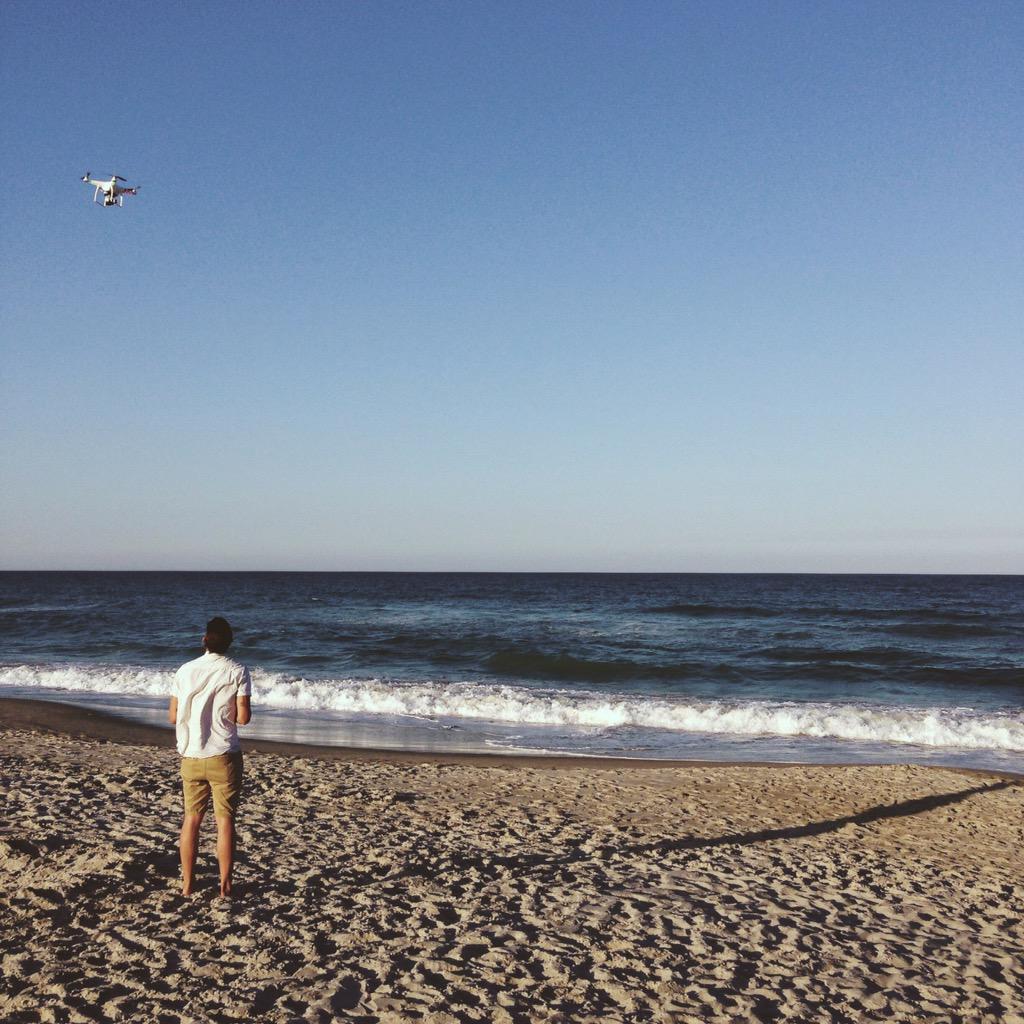 SPARKbrand's tweet photo. Just about to catch the golden hour on Melbourne Beach. #LoveFL #happyhour #drone #studioslife http://t.co/vN5h7Yg0E1