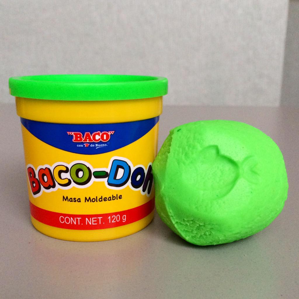 BACO_SA's tweet image. Baco-Doh #baco #bacodoh #masa #moldeable #fabrica #mexico #df #logo #nuevo #new #product #color #green #verde #design