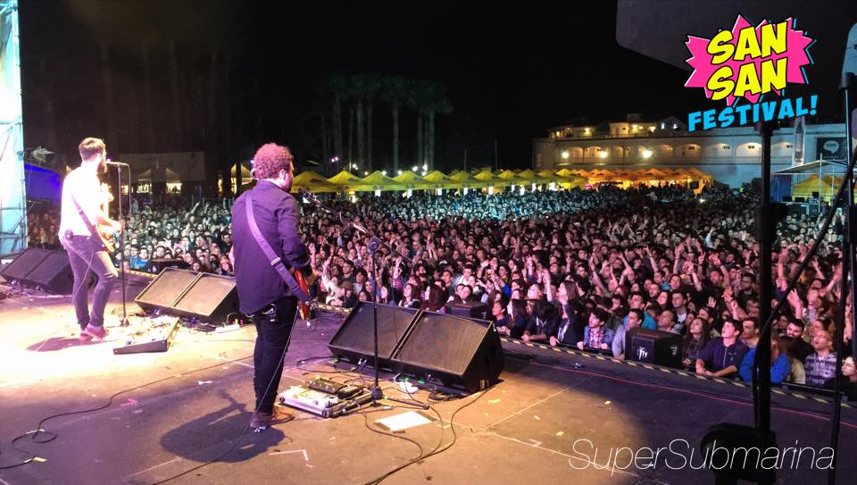 SanSanFestival's tweet photo. Épico Supersubmarina!!! 
#sansanfestival #quenoacabenunca http://t.co/jVNAzhw8Ek