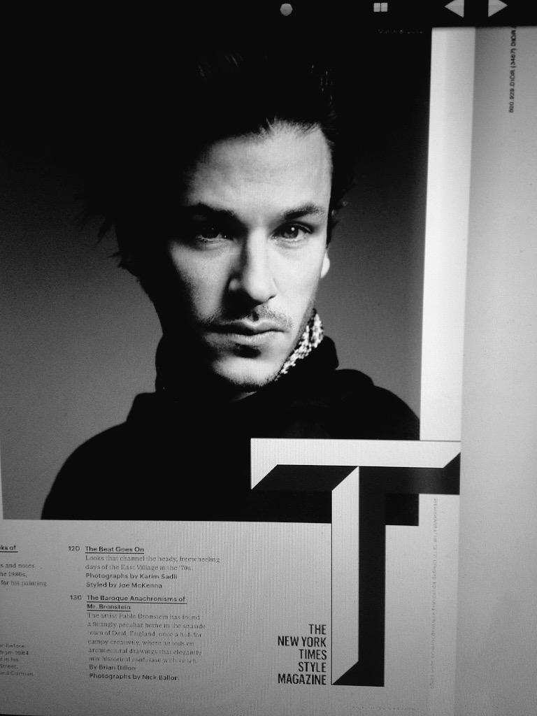 it should be illegal for Gaspard Ulliel to look this handsome.