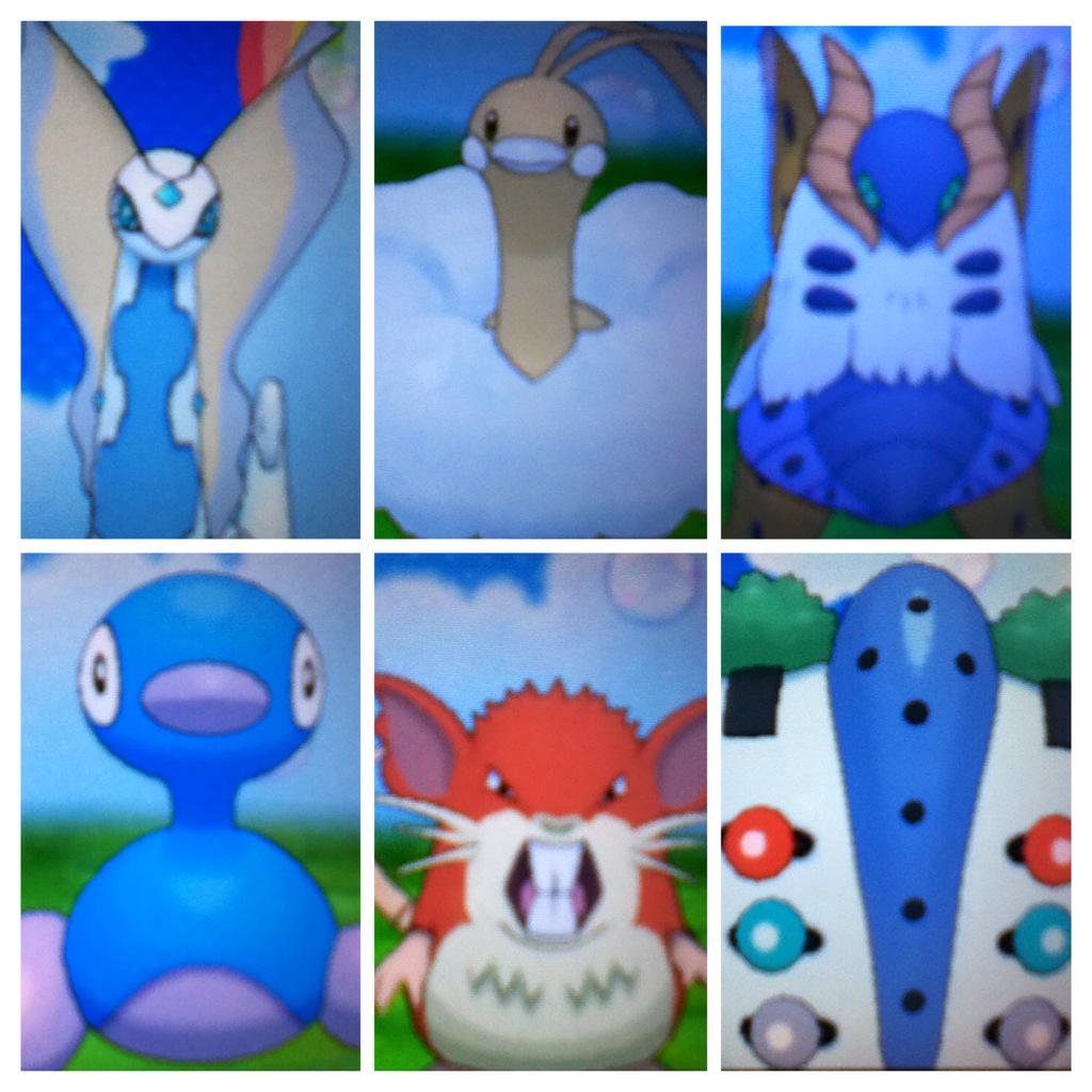 PokeRovers's tweet image. RT &amp;amp; Follow for a chance to win these 6 Shiny and Battle Ready Pokemon ! End at 300 RT , Good Luck !