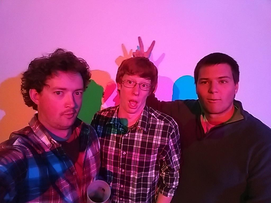 GabeJLMcCoy's tweet photo. @ISUAcacia senior brothers at Mixology Night @SCIOWA #scienceselfie http://t.co/TKovcMWJbP