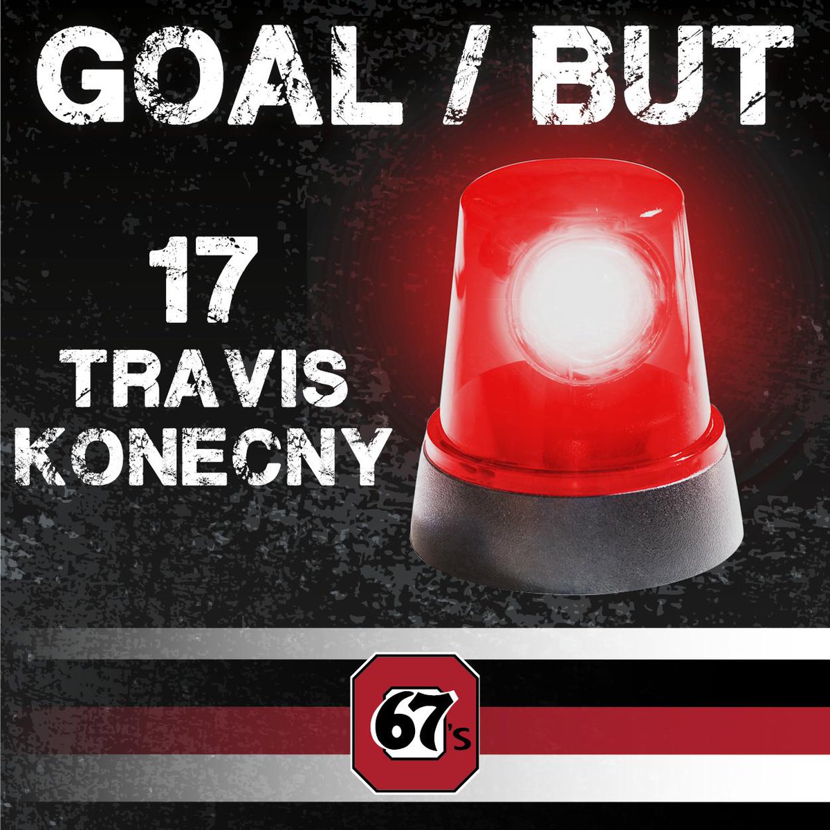 Ottawa67sHockey's tweet photo. #67s GOAL!!! @traviskonecny pots the rebound to make it a 4-2 game. #numberonthefront http://t.co/SidpMeQwvP