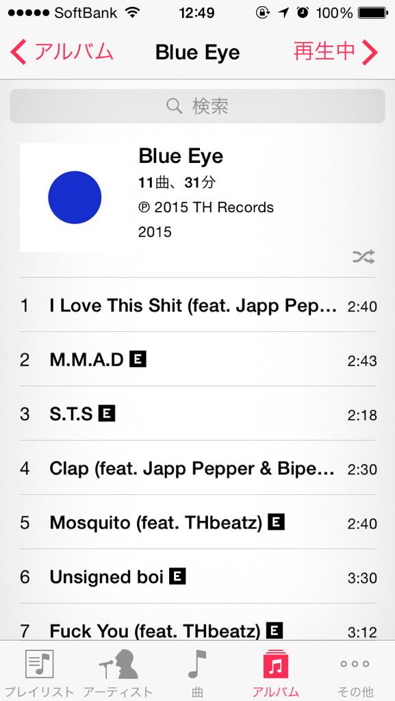 BIPERakaBP's tweet photo. #THrecords #BlueEye http://t.co/spWqImYups