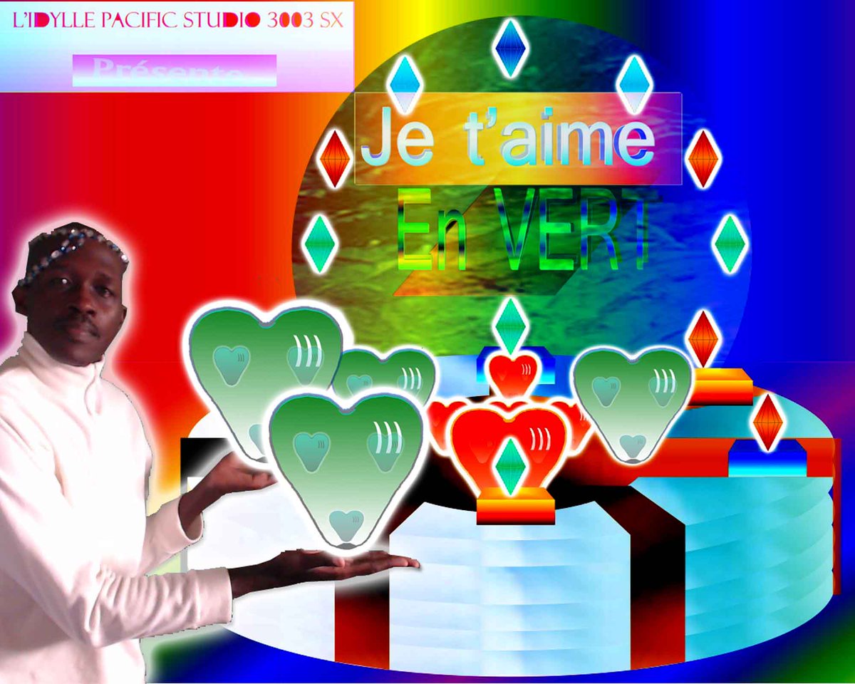 pacificsound301's tweet photo. Je t'aime en Vert http://t.co/JY9Geksakn