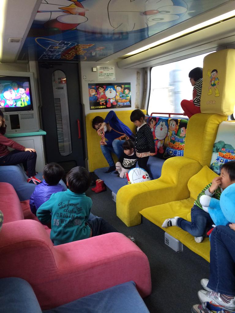 Kataoka Hiroshi Pa Twitter スーパービュー踊り子の子供室がドラえもん仕様 Http T Co A8fy51cybo