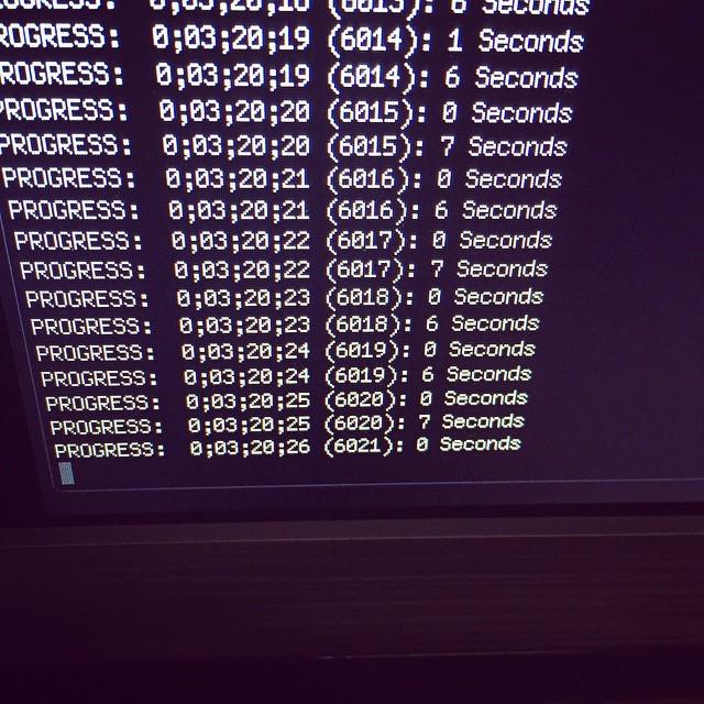 nickbyble's tweet image. Almost 4 hours later. #editorprobs #EasterAtFordCenter