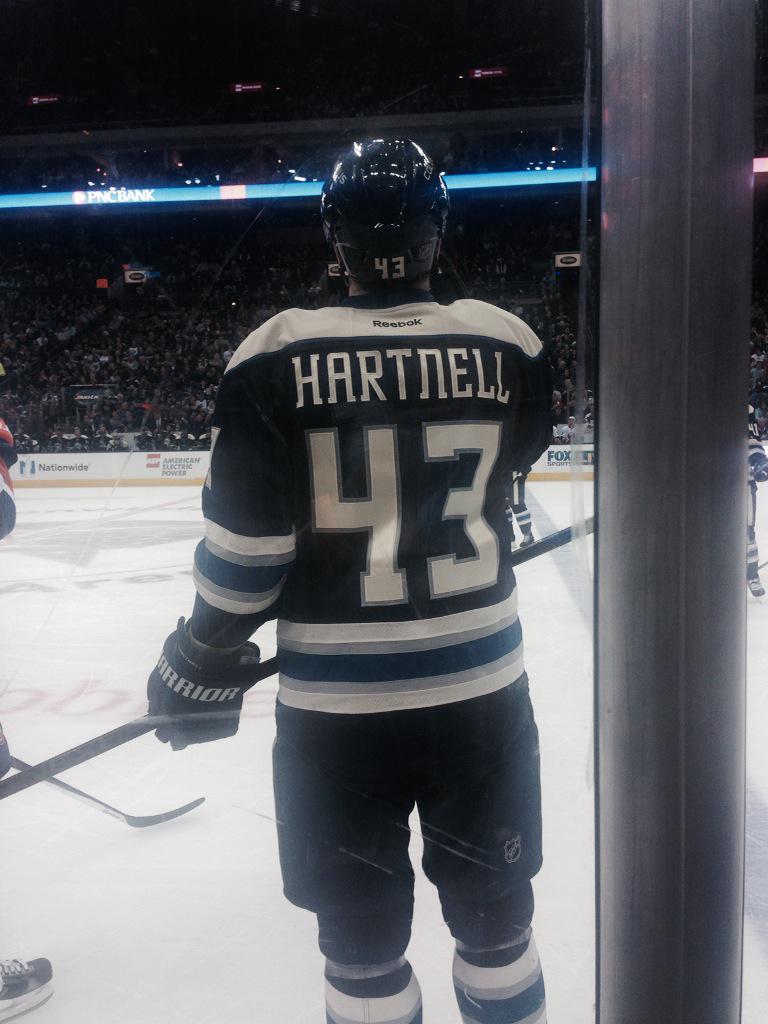 SalSlocum's tweet image. Looking good @Hartsy43 Looking good! #CBJ #hartnellup