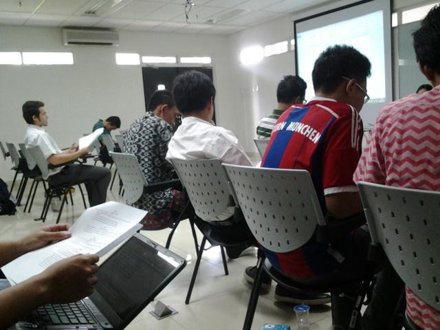 Sedang pembahasan BAB 3 nih...