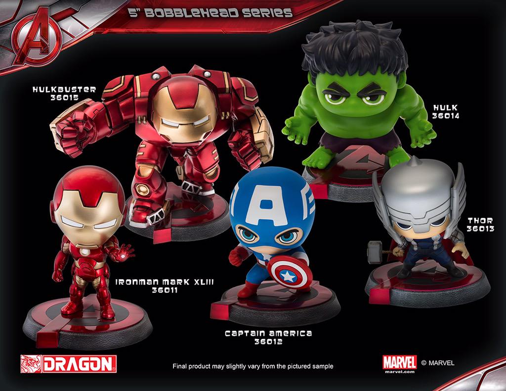 bobble head avengers