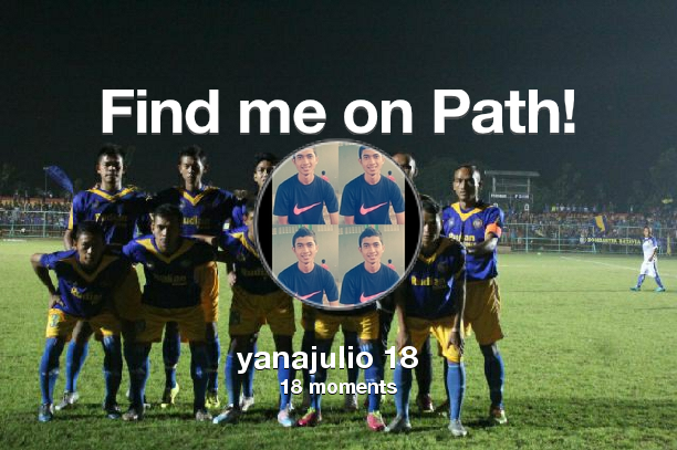 Find me on #Path now! Go to: path.com! #thepersonalnetwork