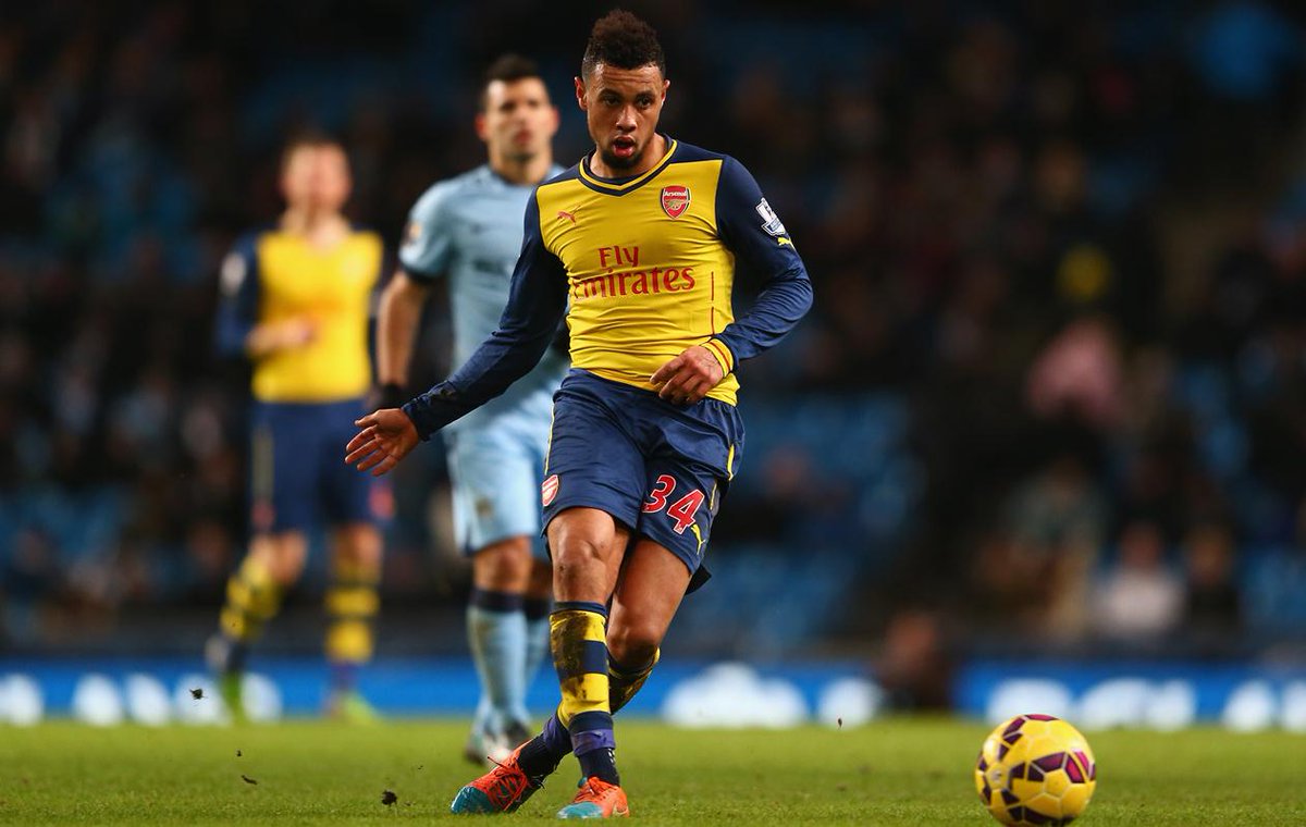 bet365's tweet photo. December: On loan at Charlton Athletic.

April: Best defensive midfielder in the Premier League? #AFC http://t.co/cz5p87zWCd