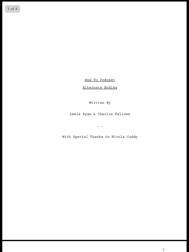 So epic, it gets an alternate ending...
From @MrLewisRyan <a href="/_CharlieFallows/">Charlie Fallows</a> &amp; <a href="/93nicola/">nicola cuddy</a> 
#ComingSoon to #YouTube