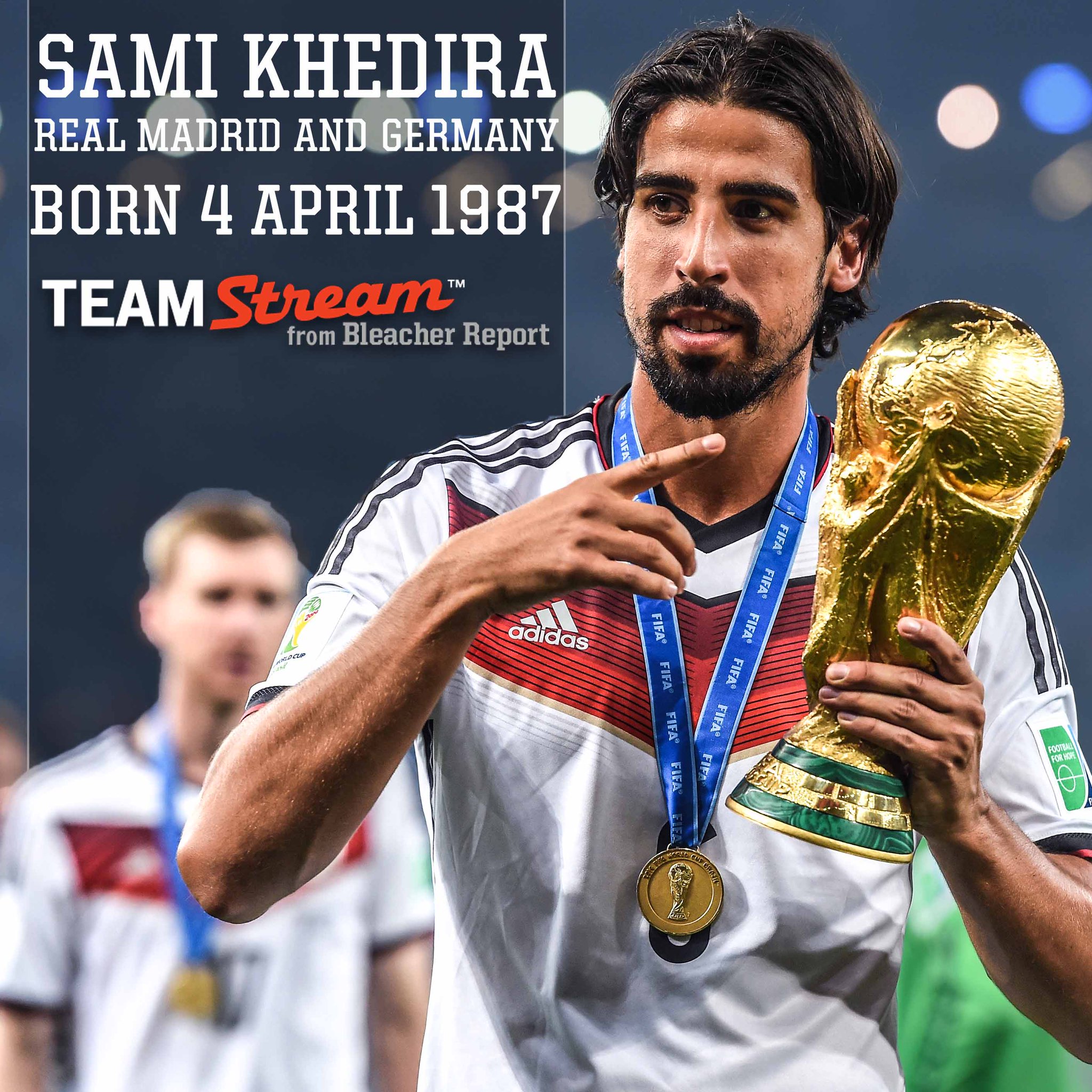 Happy 28th birthday to Sami  World Cup winner  winner Liga/Bundesliga champ Free agent in summer 