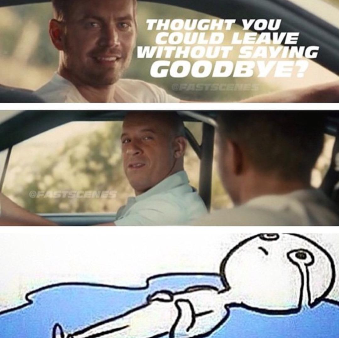 24ralica's tweet photo. The best movie EVER. Still can't believe this is the last part. #ForPaul @RealPaulWalker @VinDiesel #Furious7 😣😦😢😇💖🔝 http://t.co/pm74N55BKe