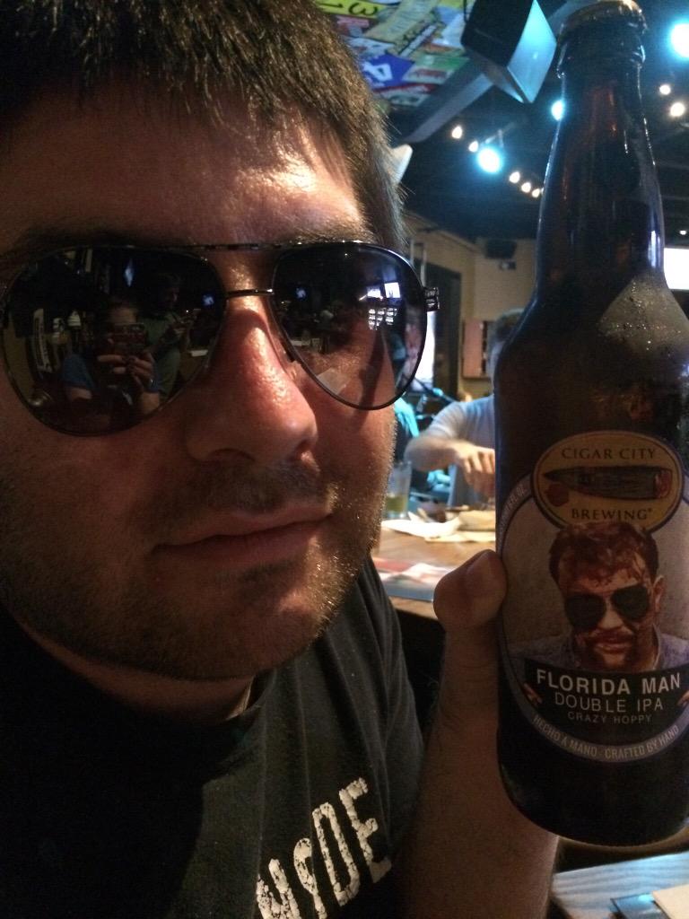 jaxbeernerd's tweet photo. Hey! @CigarCityBeer ... I found him!! http://t.co/0Gbpm3PRVH