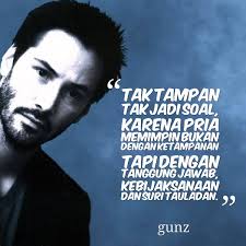 tampan itu bukan masalah, yang penting bertanggung jawab itulah pria