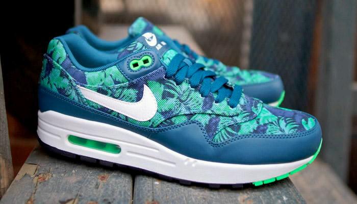 air max 1 gpx floral green