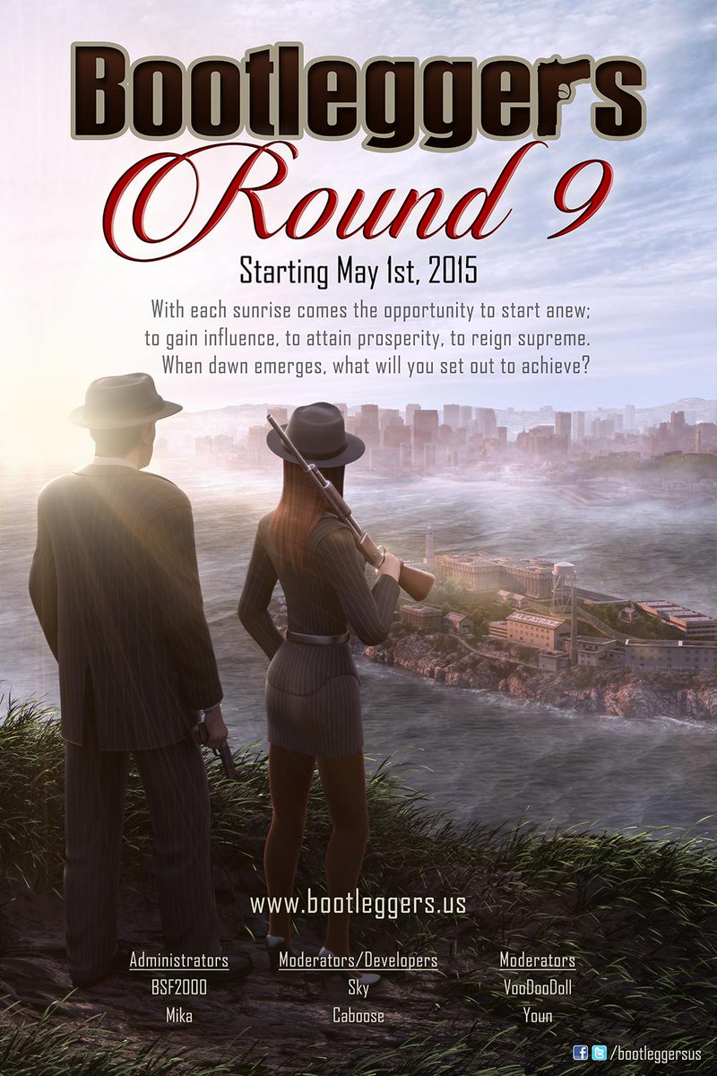 bootleggersus's tweet photo. We are pleased to announce that Round 9 will be starting 4 weeks from now on Friday, May 1st, 2015. Stay tuned! http://t.co/j7JD7G0BZa