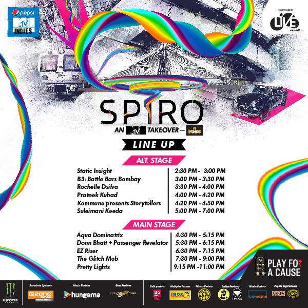 MTViSpiro's tweet photo. Here's the line-up for today! We can't wait for this epic day to begin! @pepsimtvindies @PrettyLights @theglitchmob http://t.co/ypShJVITng