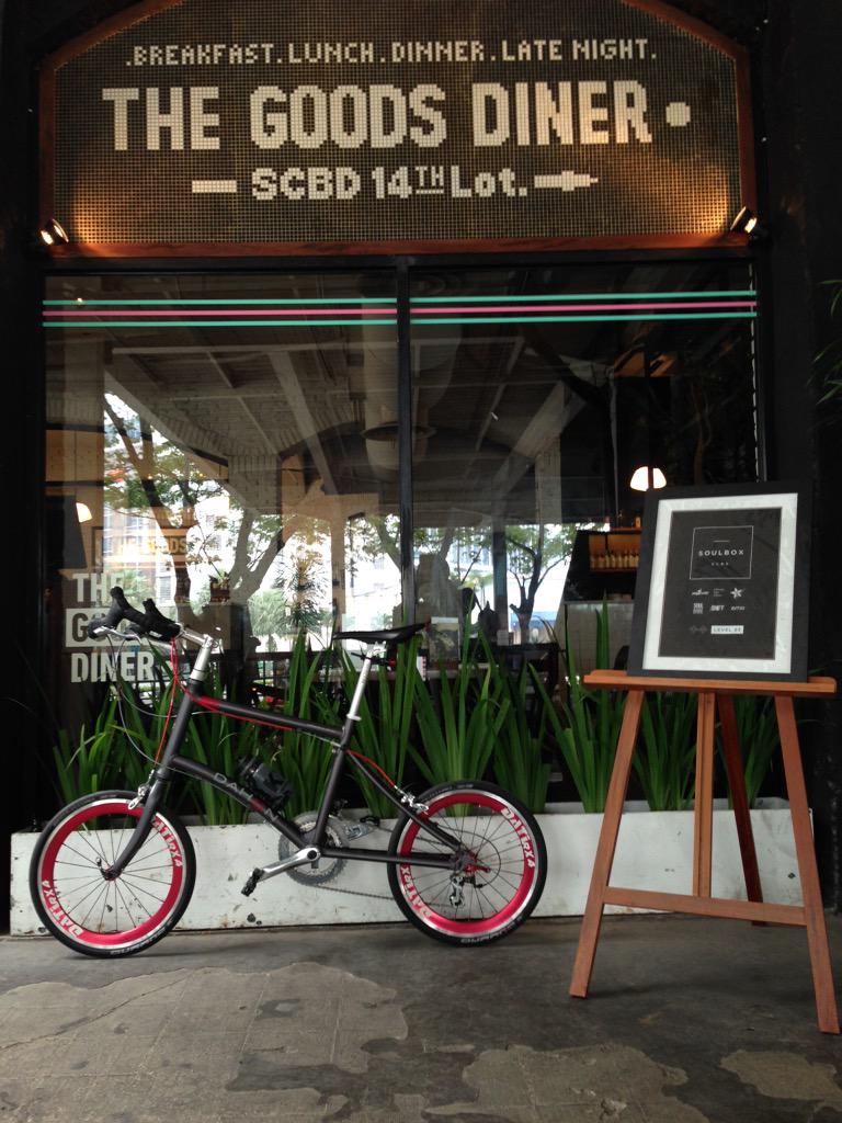 Hammerhead parks at Good Diner SCBC Jakarta.