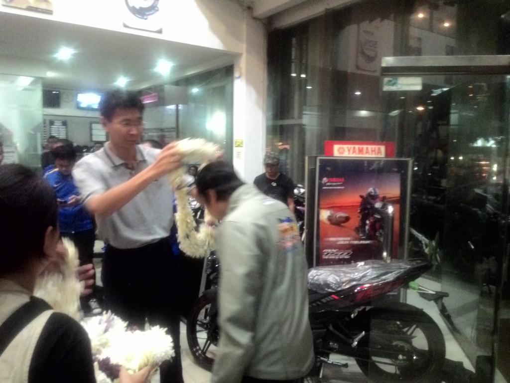 DetaMerdeka's tweet photo. YAMAHA Tour De Soul 125 Moment to go..Selamat datang di kota kembang@deta merdeka http://t.co/eY25bYsE0r