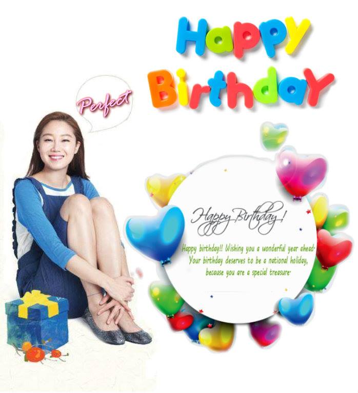 Happy birthday to Queen of RoCo Gong Hyo Jin Wish you health and happiness Keep rocking and stay blessed 