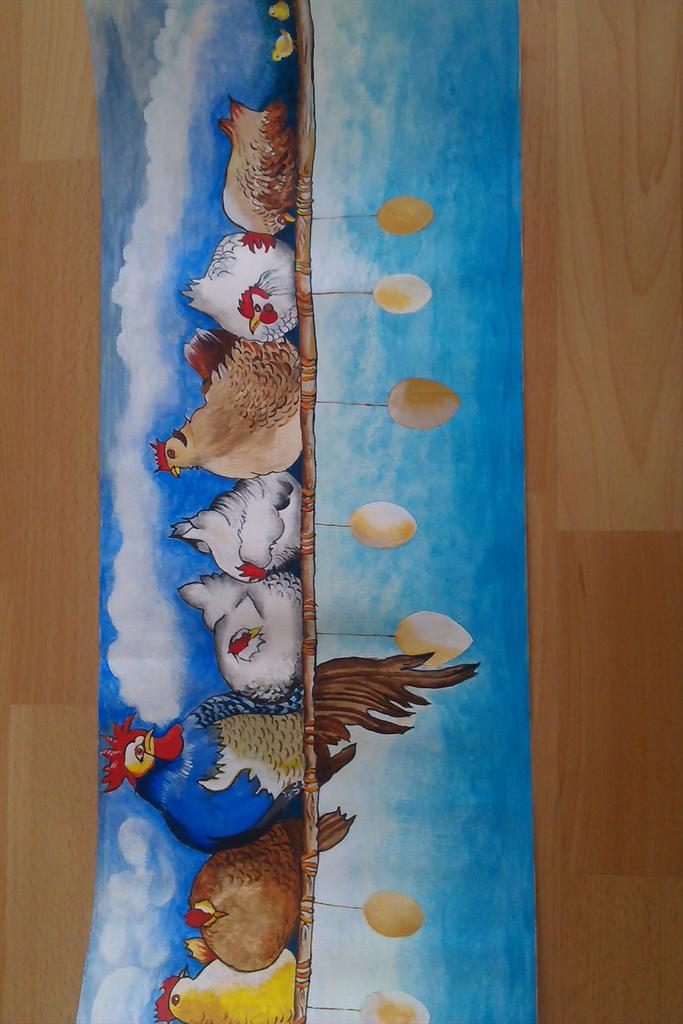 TineCreates's tweet photo. It's almost Easter! @ArtBangin @Artist_Artlover #chickens #rooster #eggs #watercolor #art #BigArtBoost #tinecreates http://t.co/zixRvMAwXJ
