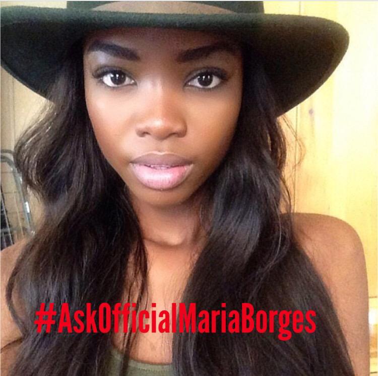 Mariaborgesfun's tweet photo. So do you have a questions for Maria Borges So please for now on use this  #AskOfficialMariaborges💋💋 http://t.co/7uxxGP1wPf