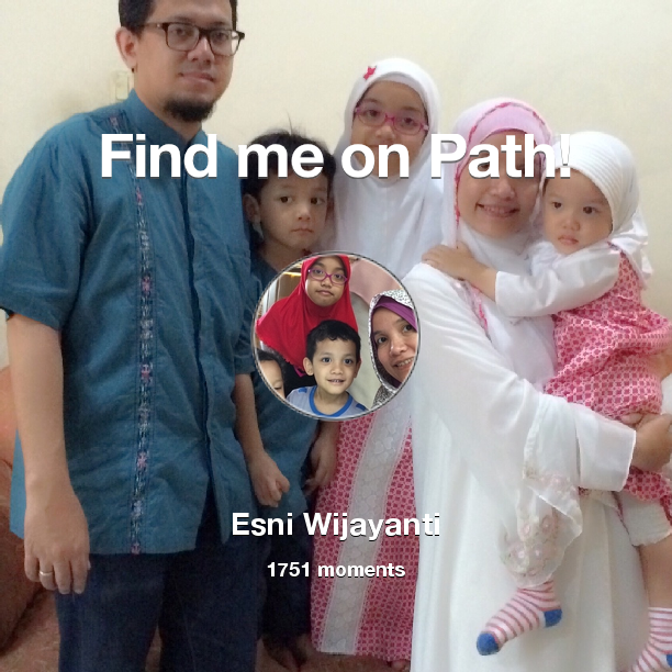 mamaarza's tweet photo. I've shared 1,751 memories with my friends on #Path - see them now at http://t.co/igOmfGzpU1! #thepersonalnetwork http://t.co/tkLfrYOzXw