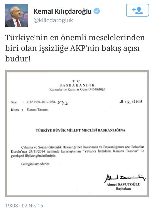 ozekioglu's tweet photo. CHP'nin 7 Haziran seçim stratejisi belli olmuş, Suriyeli mazlumlara saldırmak. http://t.co/dLoAtYXBLO