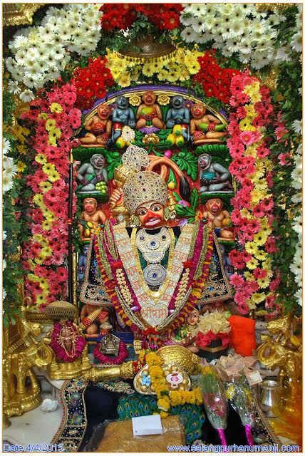 Hanuman Jayanti day darshan of Sarangpur Hanuman(photos) | DeshGujarat