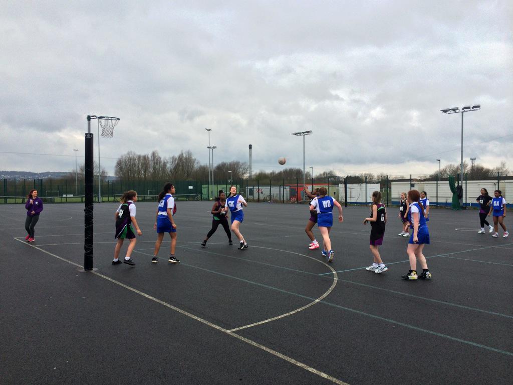 WBAFoundation's tweet photo. #PL4S Netball Regional has begun! @SalterSports vs @dcfcofficial http://t.co/N7KcWb7UPB