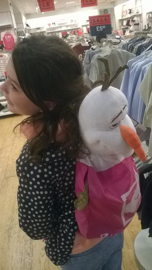 #Olaf hits the shops