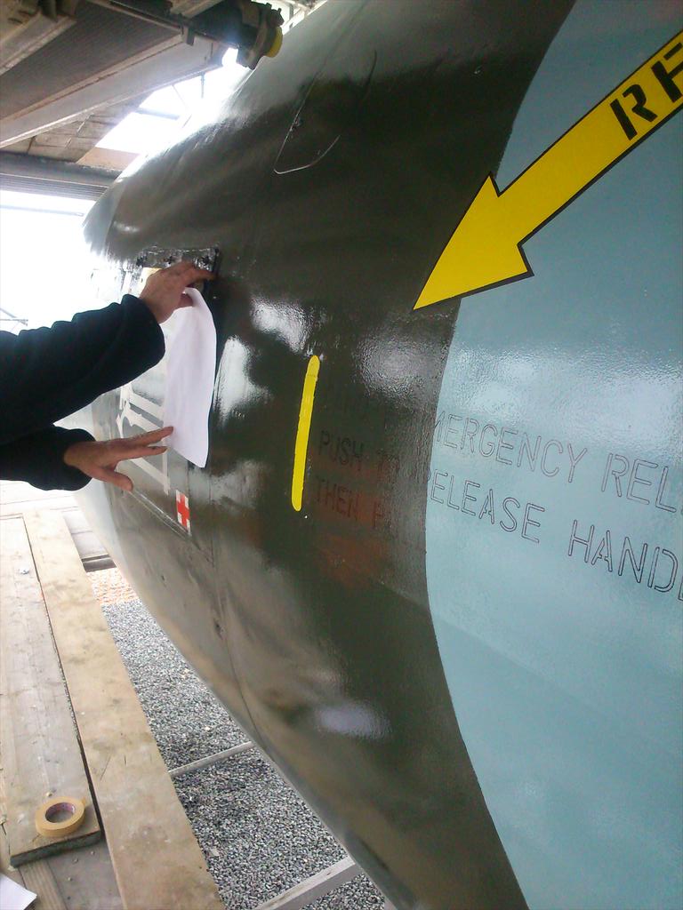 PhilAspi's tweet photo. It's all about the details today #Vulcan #XM569 http://t.co/TJkdlYAgLA