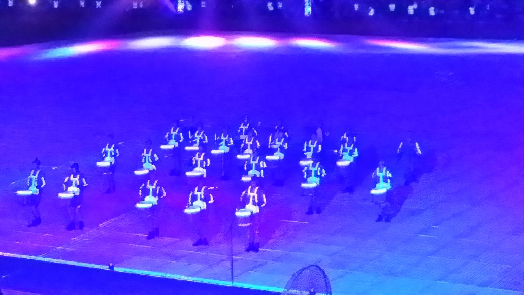 hati_sembrong's tweet photo. Persembahan Drum Liner mengiringi gimik perasmian yg disempurnakan oleh SULTAN IBRAHIM IBNI ALMARHUM SULTAN ISKANDAR. http://t.co/NnssYDrKP4
