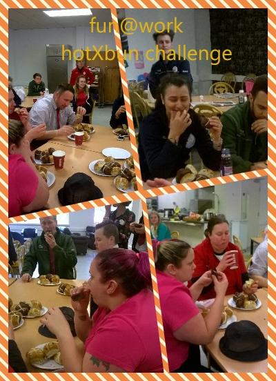 Fun@work here at Ed Way with Pete winning the challenge #fillyourmouth <a href="/CjdmanT/">Chris Turner</a> <a href="/tescoabbey/">Lee coveney</a> <a href="/TescoEdWay_2639/">Tesco Harlow 2639</a>