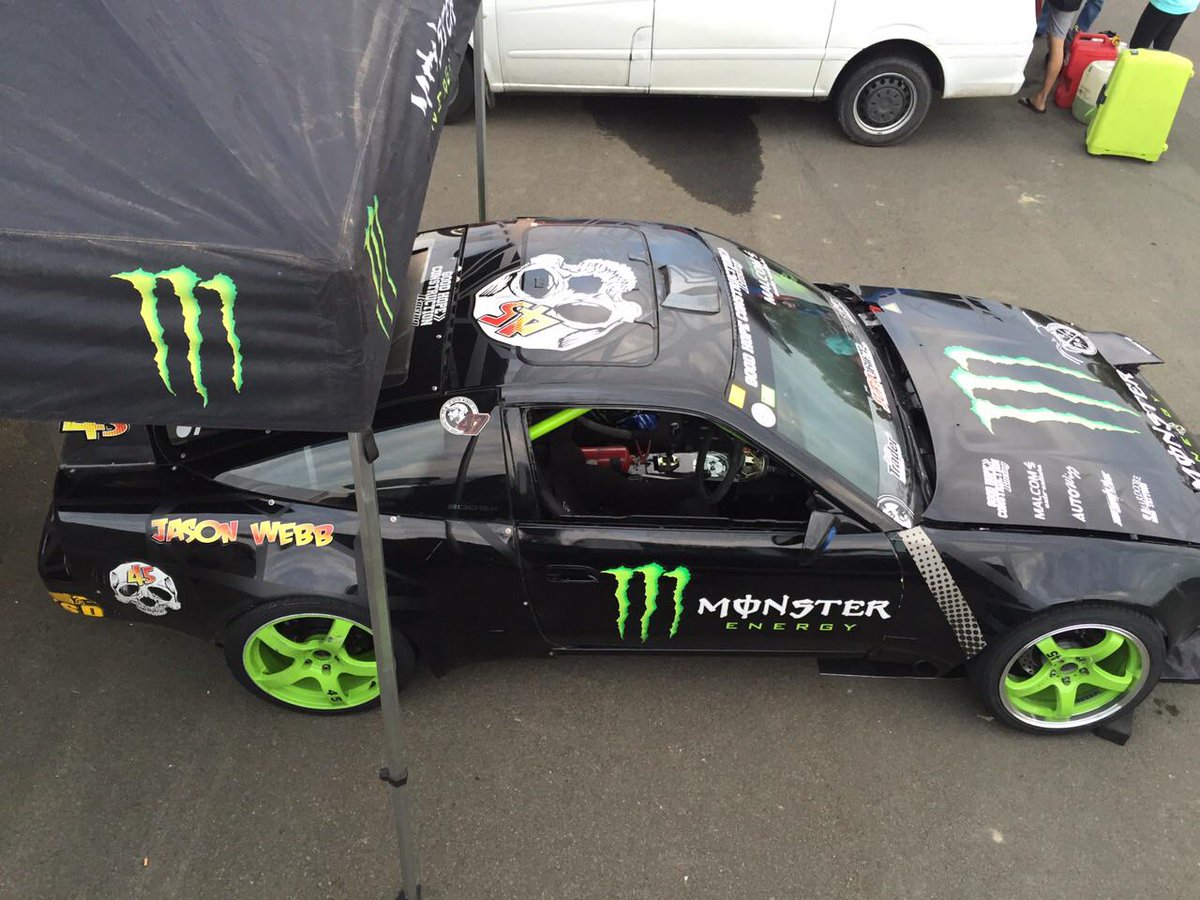JnrWebb52's tweet photo. Setup looking good for SD02...@webbdrift45 looking really good on track! @MonsterEnergySA http://t.co/yjIST8IX0c