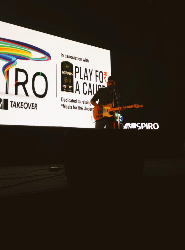 MTViSpiro's tweet photo. .@prateekkuhad is Playing For A Cause. Alt stage at #Spiro. See you here. http://t.co/R5UamwuxZz