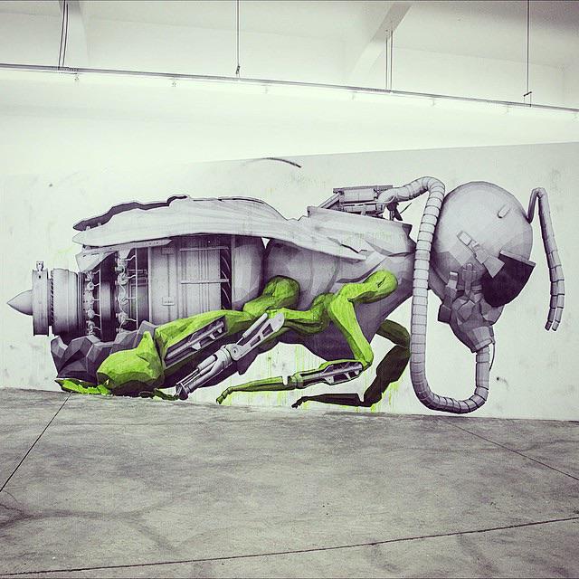 #ludo #shanghai #china #FlyMeToTheMoon #streetart source: instagram.com/p/0qcjqpiQnp/ scontent.cdninstagram.com/hphotos-xaf1/t…