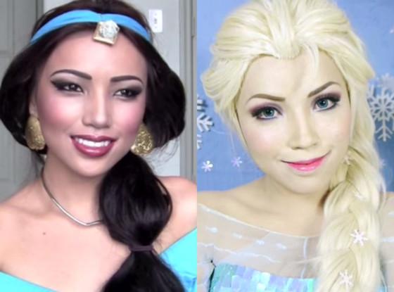 Watch this woman transform herself into our favorite Disney princesses--makeup game ON POINT! eonli.ne/1G7jGJg