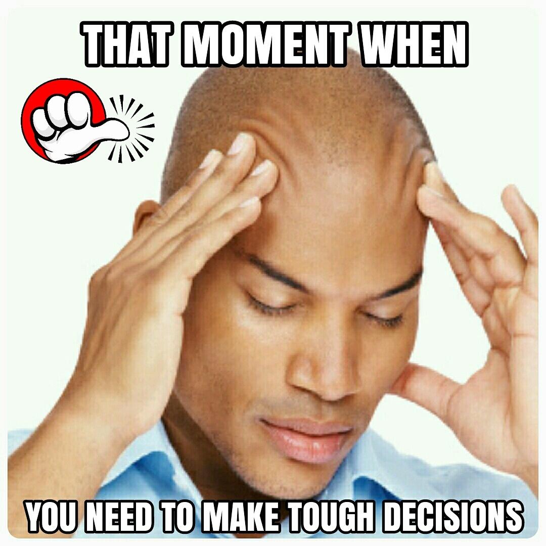 OnlyMyMusings's tweet image. #HustlersLikeMe

#OnlyMyMusings about 5 Tough Decision Making Tips

bit.ly/1CE7iMI

#CoachCampaign