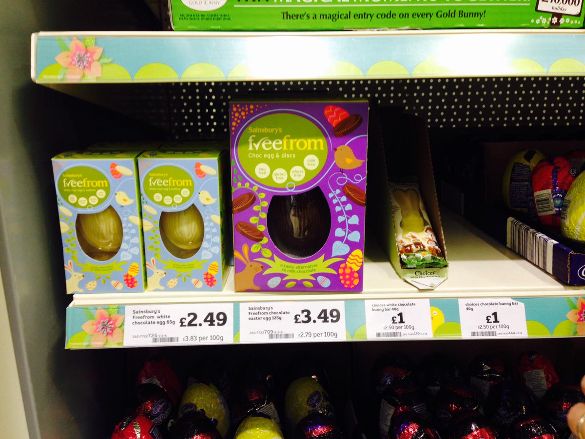 SLGDronfield's tweet photo. Lovely Easter Eggs on sale @ Sainsbury's Dronfield, we also have Easter Eggs suitable for Coeliacs@YourDronfield http://t.co/3fjXwhsN3U