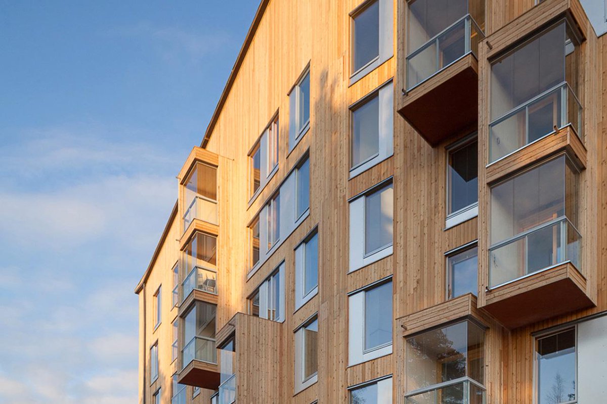 DomusWeb's tweet photo. Puukuokka #HousingBlock, @oopeaa Jyväskylä #Finland
#residential #architecture #wood
http://t.co/qIWVpeL0Tc http://t.co/8VPUOr126c