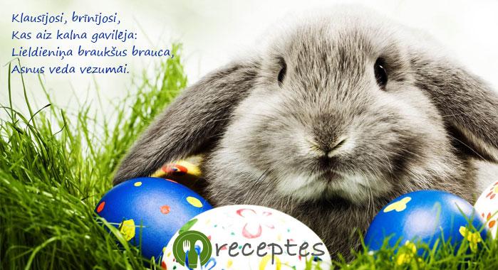 Priecīgas Lieldienas! 
receptes.eu